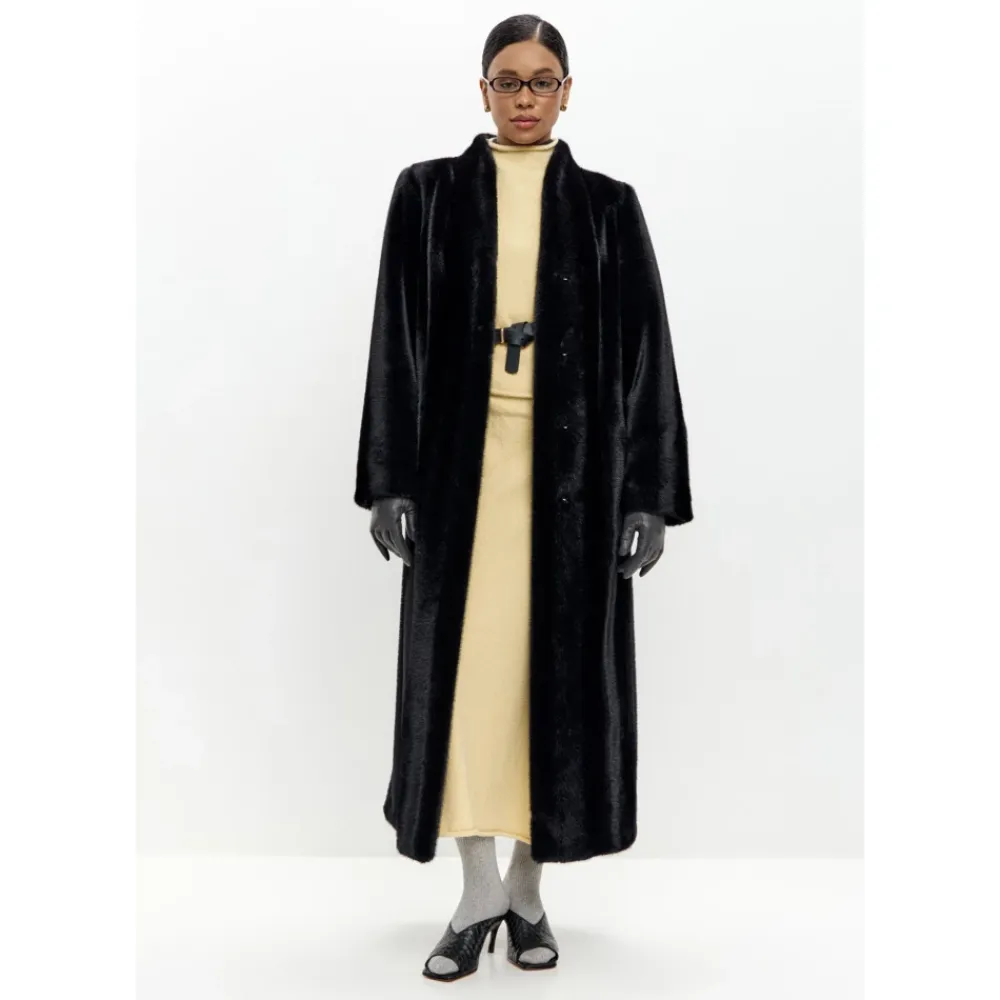 Jakker^Cesare Gaspari Faux Fur Shearling Jackets Sort