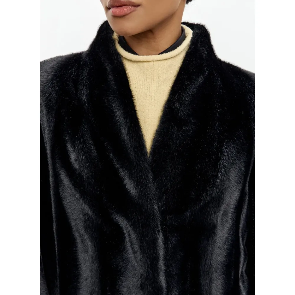 Jakker^Cesare Gaspari Faux Fur Shearling Jackets Sort