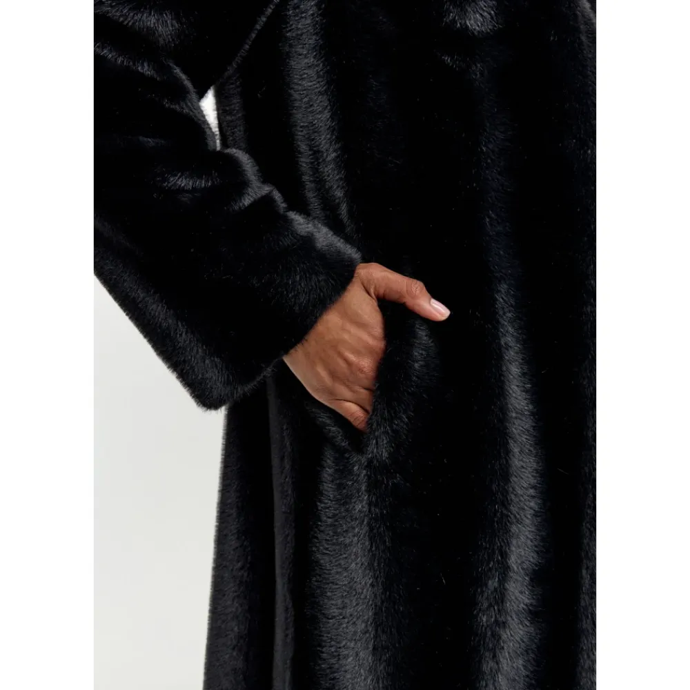 Jakker^Cesare Gaspari Faux Fur Shearling Jackets Sort