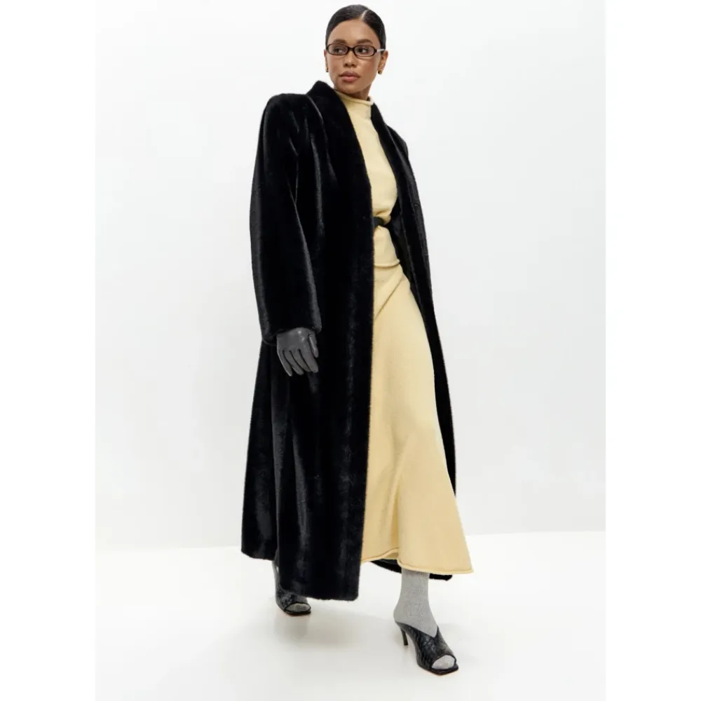 Jakker^Cesare Gaspari Faux Fur Shearling Jackets Sort