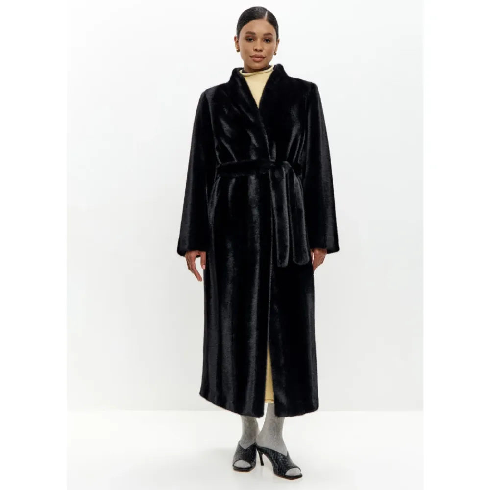 Jakker^Cesare Gaspari Faux Fur Shearling Jackets Sort