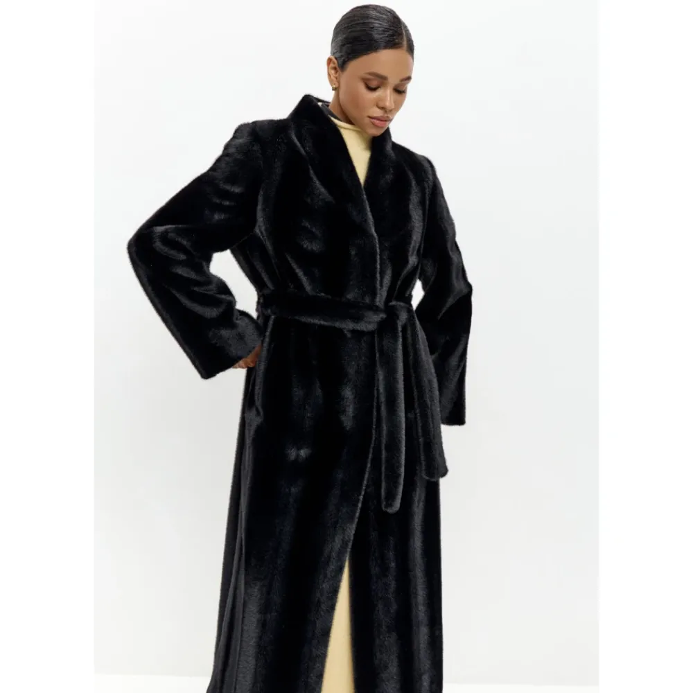 Jakker^Cesare Gaspari Faux Fur Shearling Jackets Sort