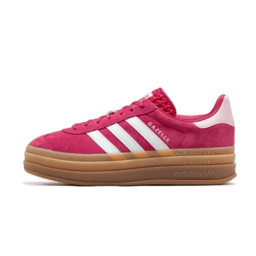Sneakers<Adidas Fed Vild Pink Gazelle Sneakers Rød
