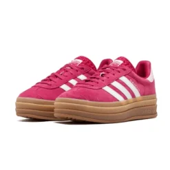 Sneakers<Adidas Fed Vild Pink Gazelle Sneakers Rød