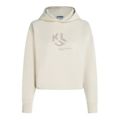 Striktrøjer & Sweatere^Karl Lagerfeld Felpa Hvid
