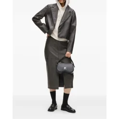 Striktrøjer & Sweatere^Karl Lagerfeld Felpa Hvid