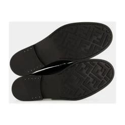 Loafers^Fendi FF Metal Loafers Sort