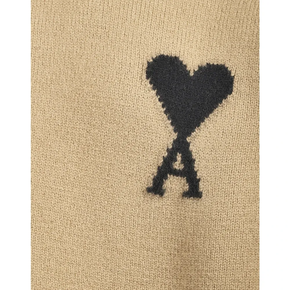 Strik^Ami Paris Filtede Sweaters Brun