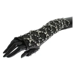 Handsker<Dolce & Gabbana Fingerløse Albuelange Handsker Sort