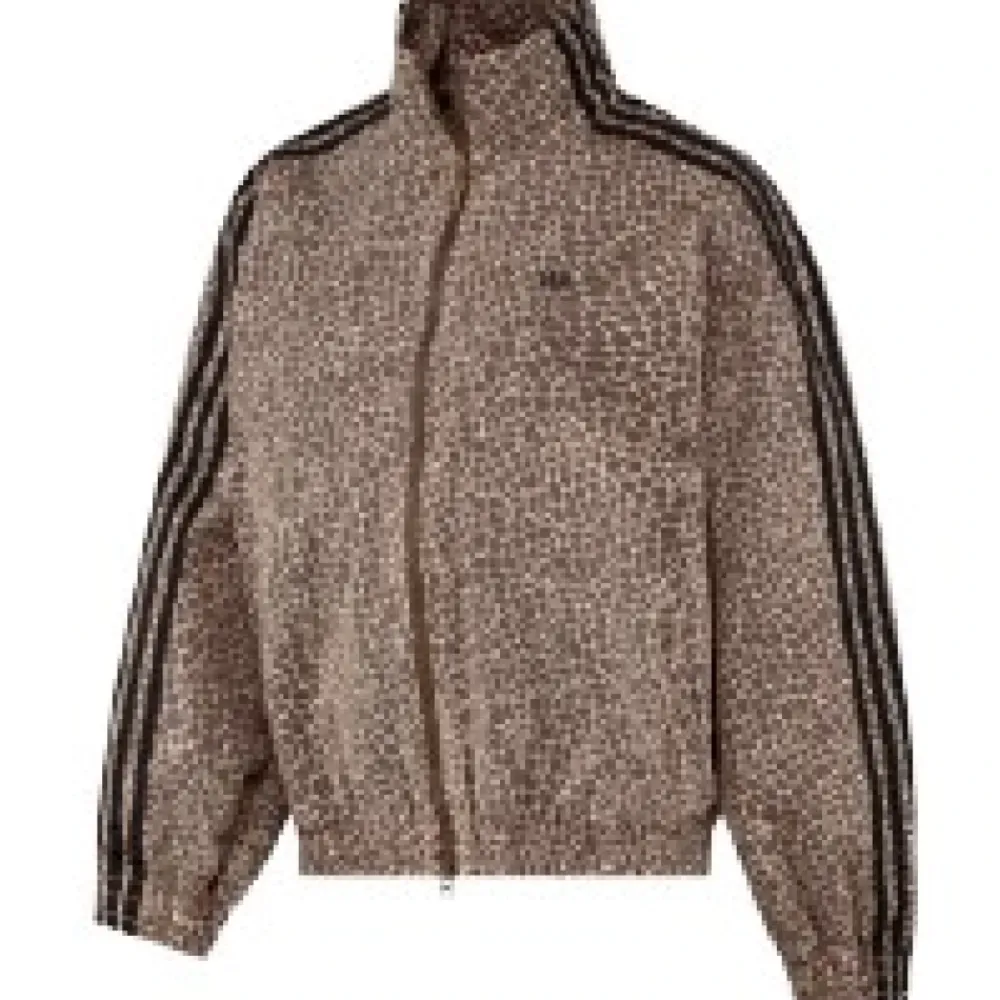 Træningsjakker<Adidas Firebird Oversized AOP Denim Jacket Multifarvet