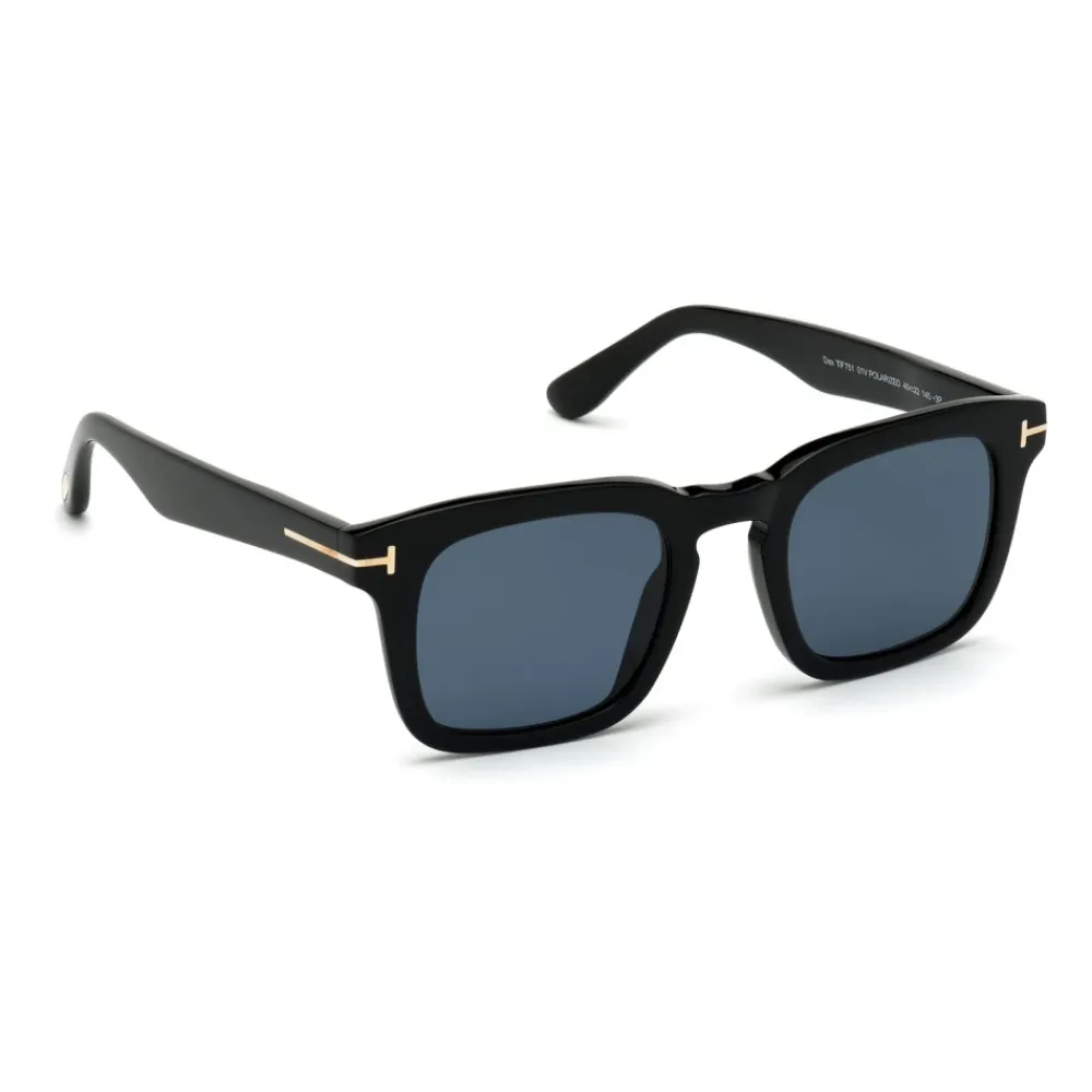 Solbriller<Tom Ford Firkantede solbriller Sort