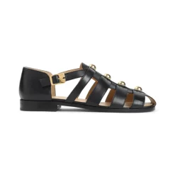 Sandaler<Valentino Garavani Fisherman Studshield Sandaler Sort