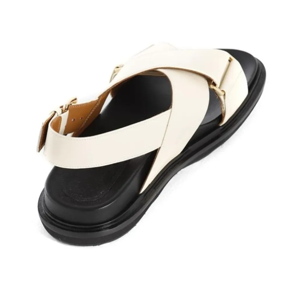 Sandaler<Marni Flade sandaler Hvid