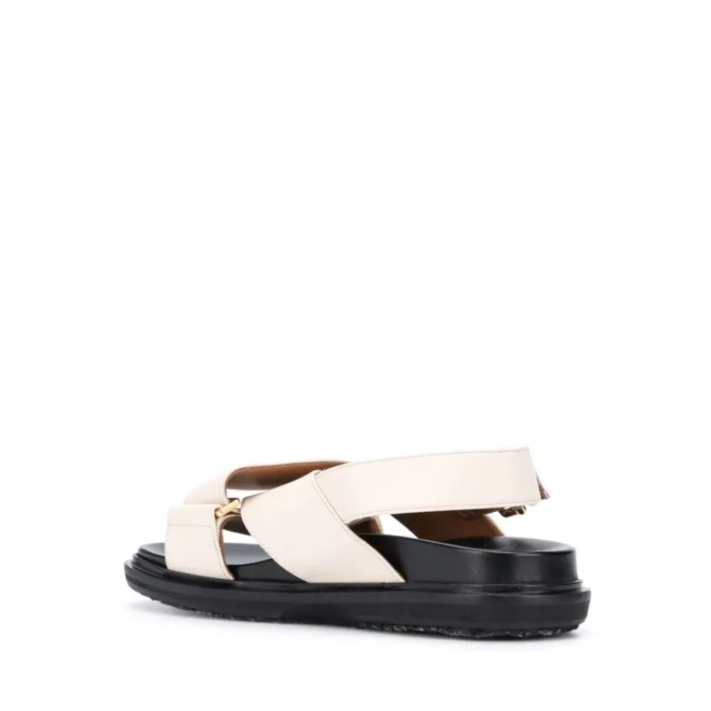 Sandaler<Marni Flade sandaler Hvid