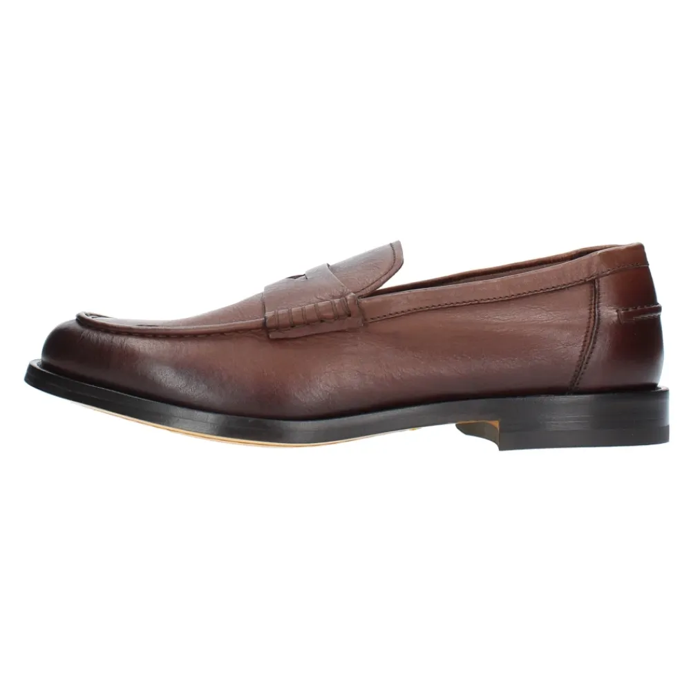 Loafers<Doucal's Flade sko Brun