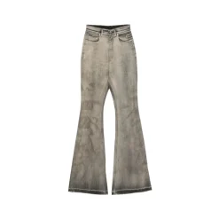 Jeans^Rick Owens Flared Jeans Grå
