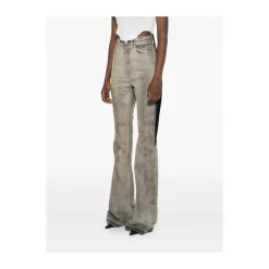 Jeans^Rick Owens Flared Jeans Grå