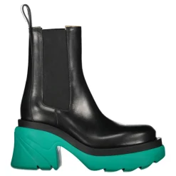 Chelsea Boots^Bottega Veneta Flash ankelstøvler med chunky sål Sort