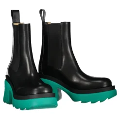 Chelsea Boots^Bottega Veneta Flash ankelstøvler med chunky sål Sort