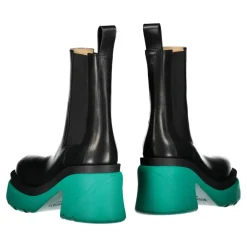 Chelsea Boots^Bottega Veneta Flash ankelstøvler med chunky sål Sort