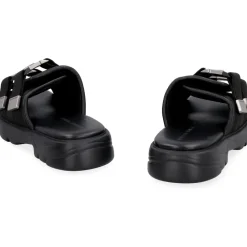 Sandaler^Bottega Veneta Flash Teknisk Stof Sandal Sort