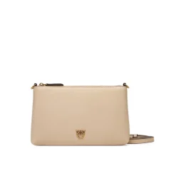 Clutch<PINKO Flat Horizontal Mini Beige