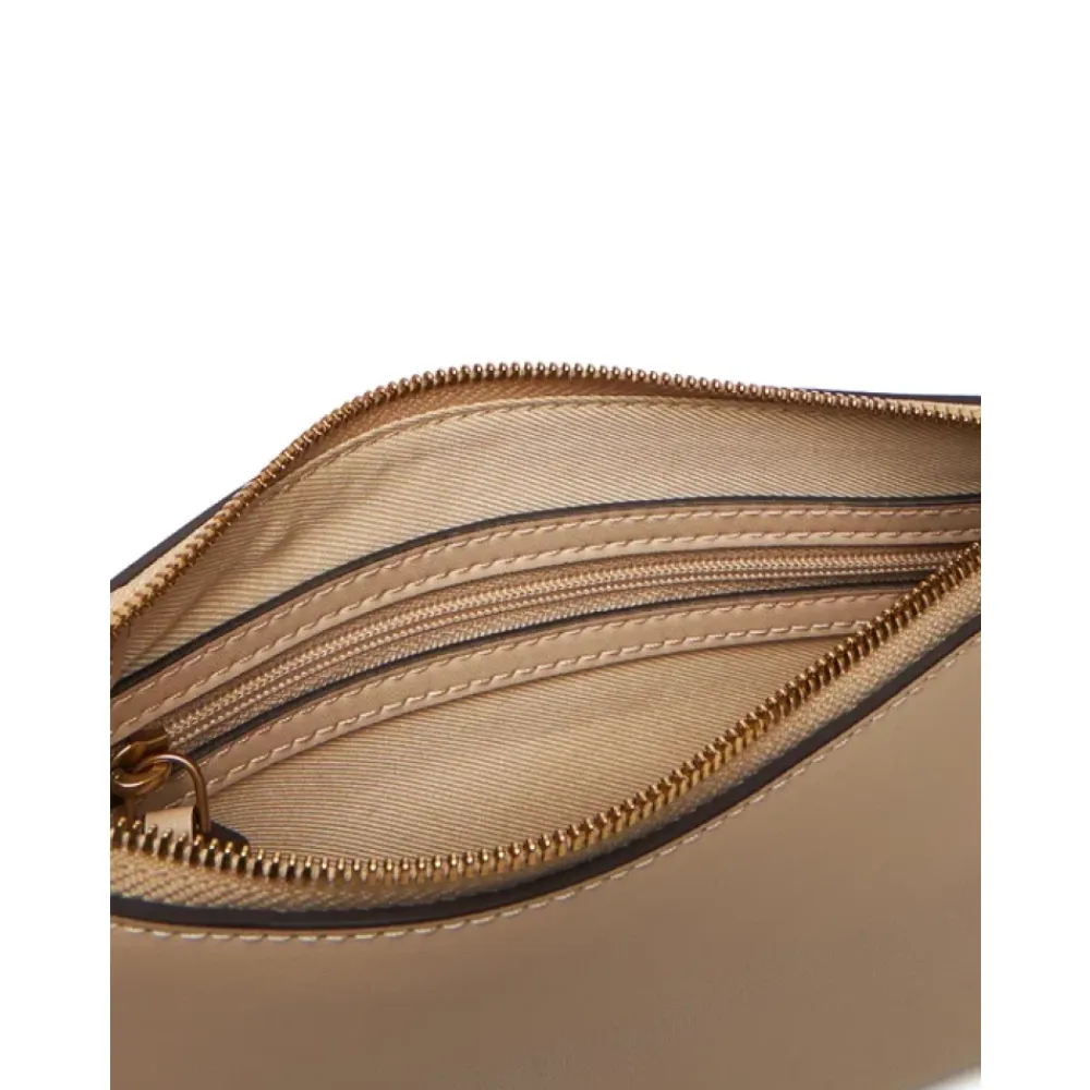 Clutch<PINKO Flat Horizontal Mini Beige