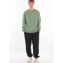 Sweatshirts^Lacoste Fleece Crew Neck Sweatshirt Grøn
