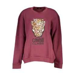 Sweatshirts^Cavalli Class Fleece Crew Neck Sweatshirt Lilla