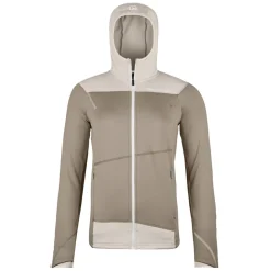 Skaljakker<ORTOVOX Fleece Light Hoody Grå