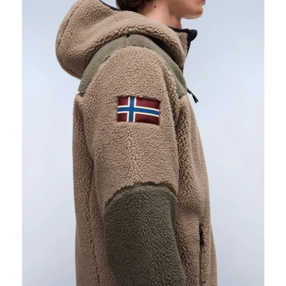 Fleece^Napapijri Fleecejakker Multifarvet