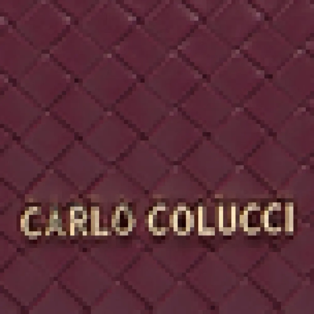 Toilettasker<Carlo Colucci Flettet Toilettaske Rød