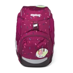 Tasker^Ergobag Flexible Shape School Backpack Pink