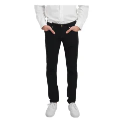 Jeans<PT Torino Fløjl 5-lomme jeans stil bukser Sort