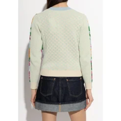 Striktrøjer & Sweatere<Kenzo Floral Embellished Cardigan Multifarvet