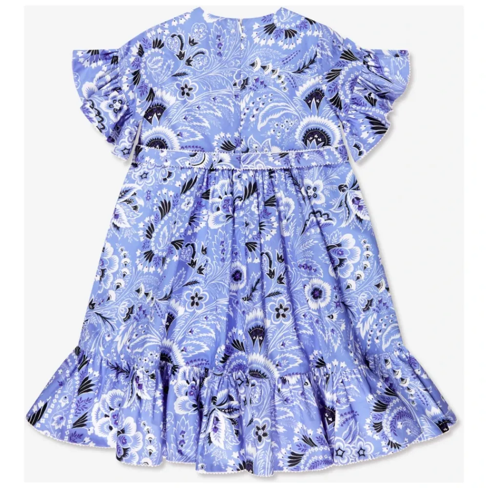 Kjoler & Nederdele^Etro Floral Paisley Kjole Blå