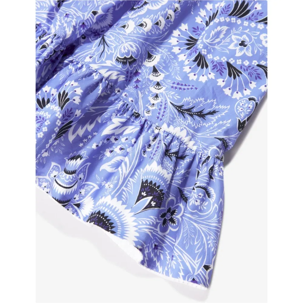 Kjoler & Nederdele^Etro Floral Paisley Kjole Blå