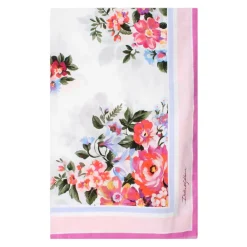Tørklæder<Dolce & Gabbana Floral Print Bomulds Pareo Multifarvet