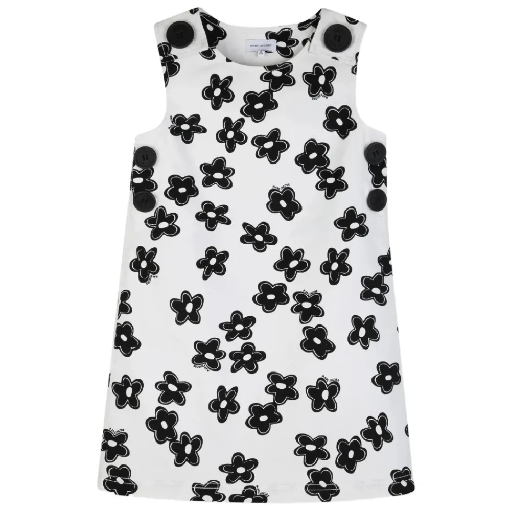 Kjoler & Nederdele^Marc Jacobs Floral Print Button Dress Hvid