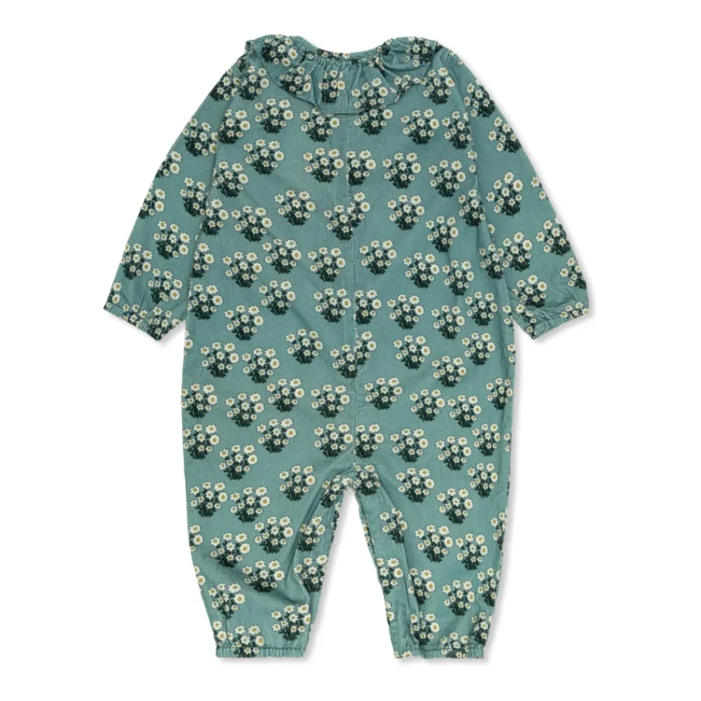 Jumpsuits^Tinycottons Floral Print Jumpsuit Grøn