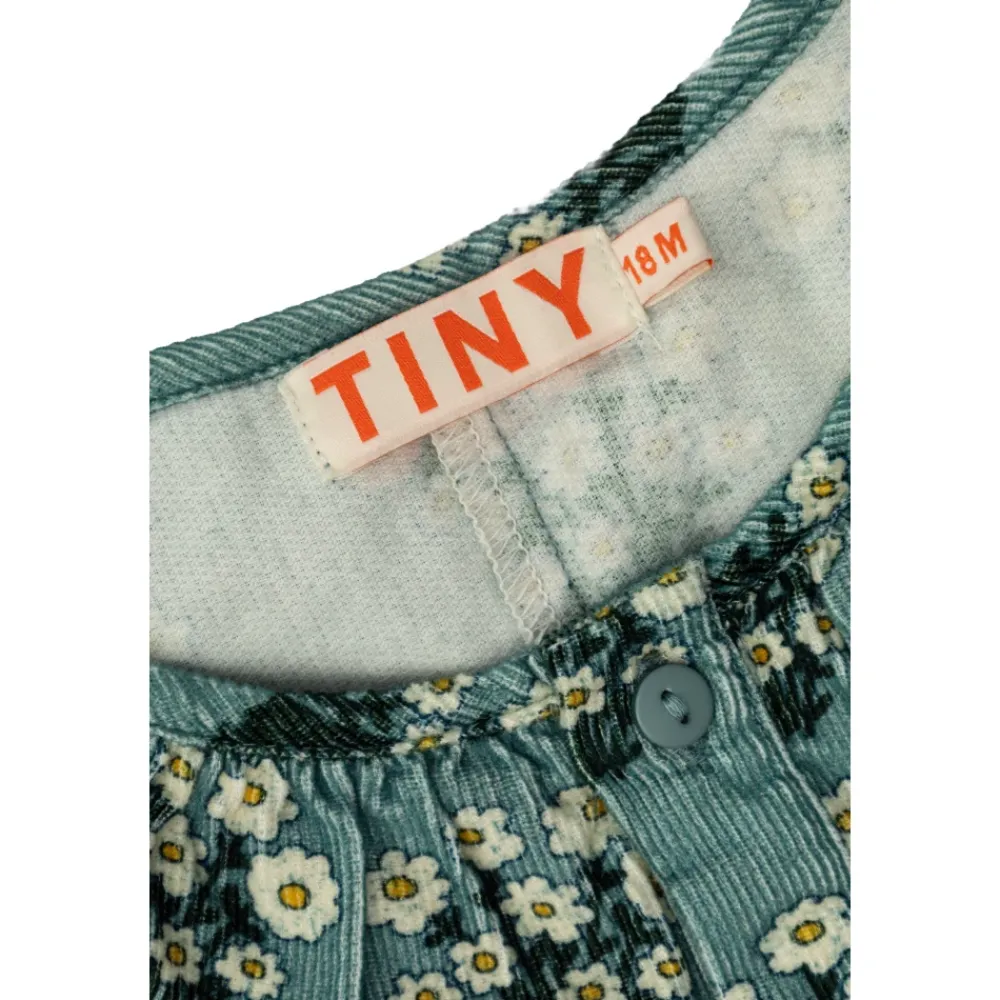 Jumpsuits^Tinycottons Floral Print Jumpsuit Grøn