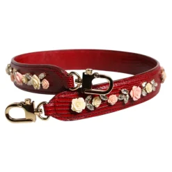 Tilbehør Til Tasker^Dolce & Gabbana Floral Skuldertaske Rød