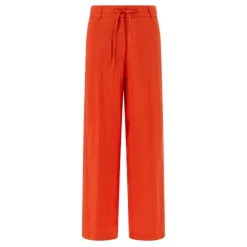 Bukser<NUDE Fluid Viskose Vide Bukser Orange