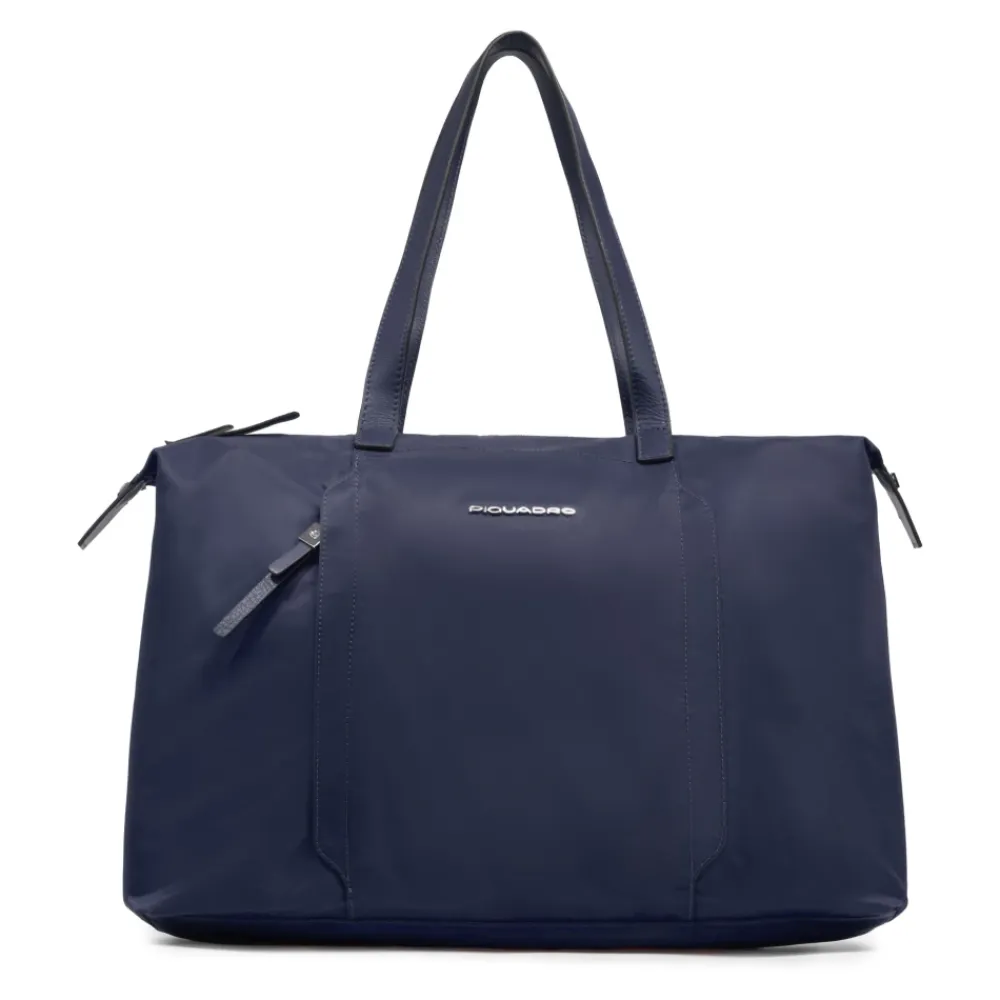 Laptop Tasker<Piquadro Foldbar Laptop Taske 15,6" Blå