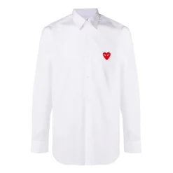 Skjorter^Comme des Garçons Play Formal Shirts Hvid