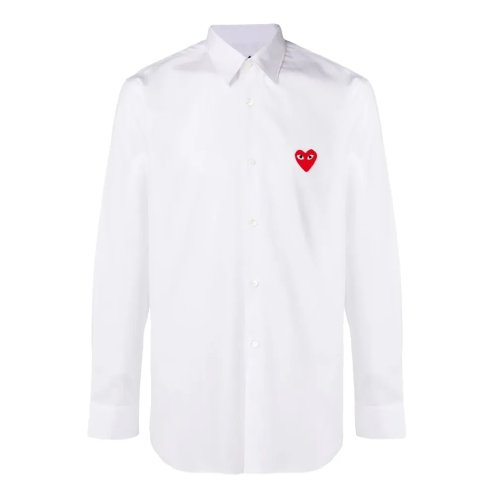 Skjorter^Comme des Garçons Play Formal Shirts Hvid