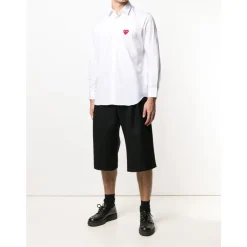 Skjorter^Comme des Garçons Play Formal Shirts Hvid