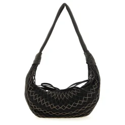 Skuldertasker<Lemaire Fortune Croissant Filt Taske Brun