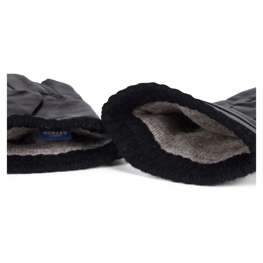 Handsker<Howard London Fredh Gloves Sort