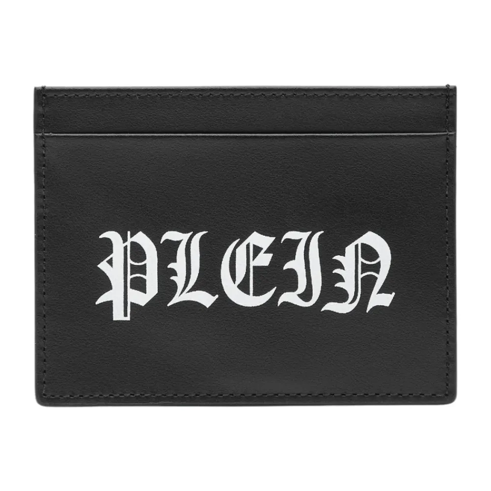 Punge & Kortholder^Philipp Plein French Wallet Gothic Sort